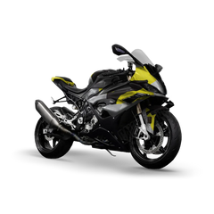 Cumulus Yellow Tiger Sports Bike Wraps
