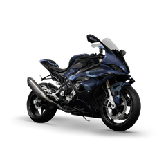 Ragged Blue Urban Night Sports Bike Wraps