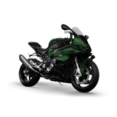 Ragged Elite Green Sports Bike Wraps