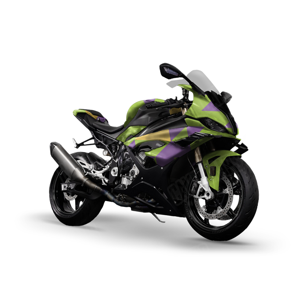 Triangle Carnival Sports Bike Wraps