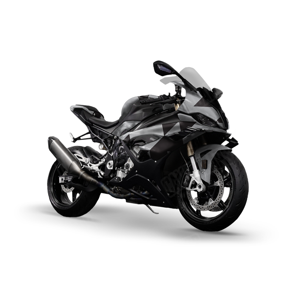 Triangle Urban Yellow Sports Bike Wraps