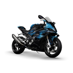 Kryptek Blue Lightning Sports Bike Wraps