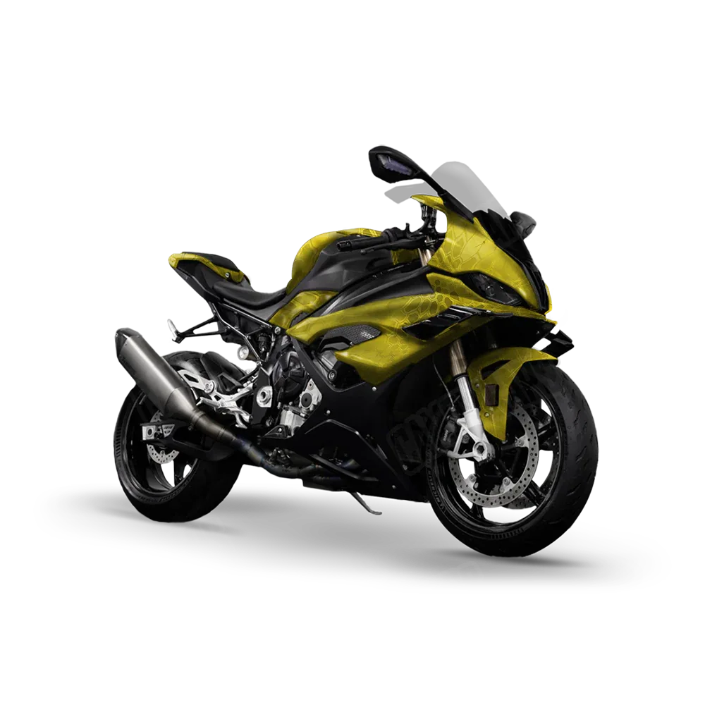 Kryptek Yellow Sports Bike Wraps