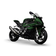 Battle Storm Elite Green Sports Bike Wraps