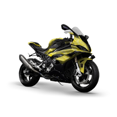 Battle Storm Elite Yellow Sports Bike Wraps