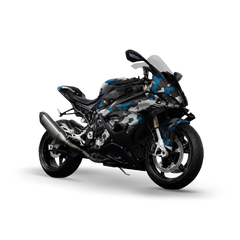 Cumulus Blue Tiger Sports Bike Wraps