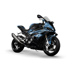 Cumulus Cool Blue Sports Bike Wraps