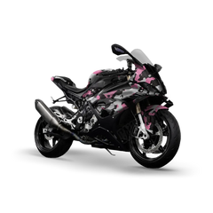 Cumulus Pink Tiger Sports Bike Wraps