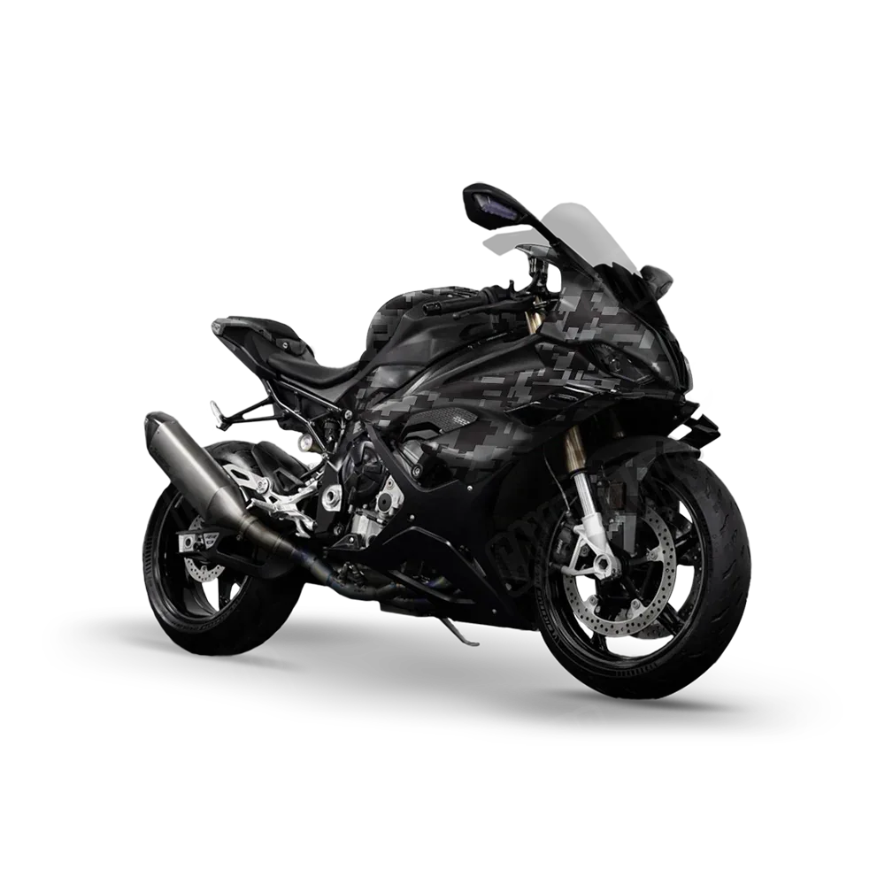 Digital Midnight Sports Bike Wraps