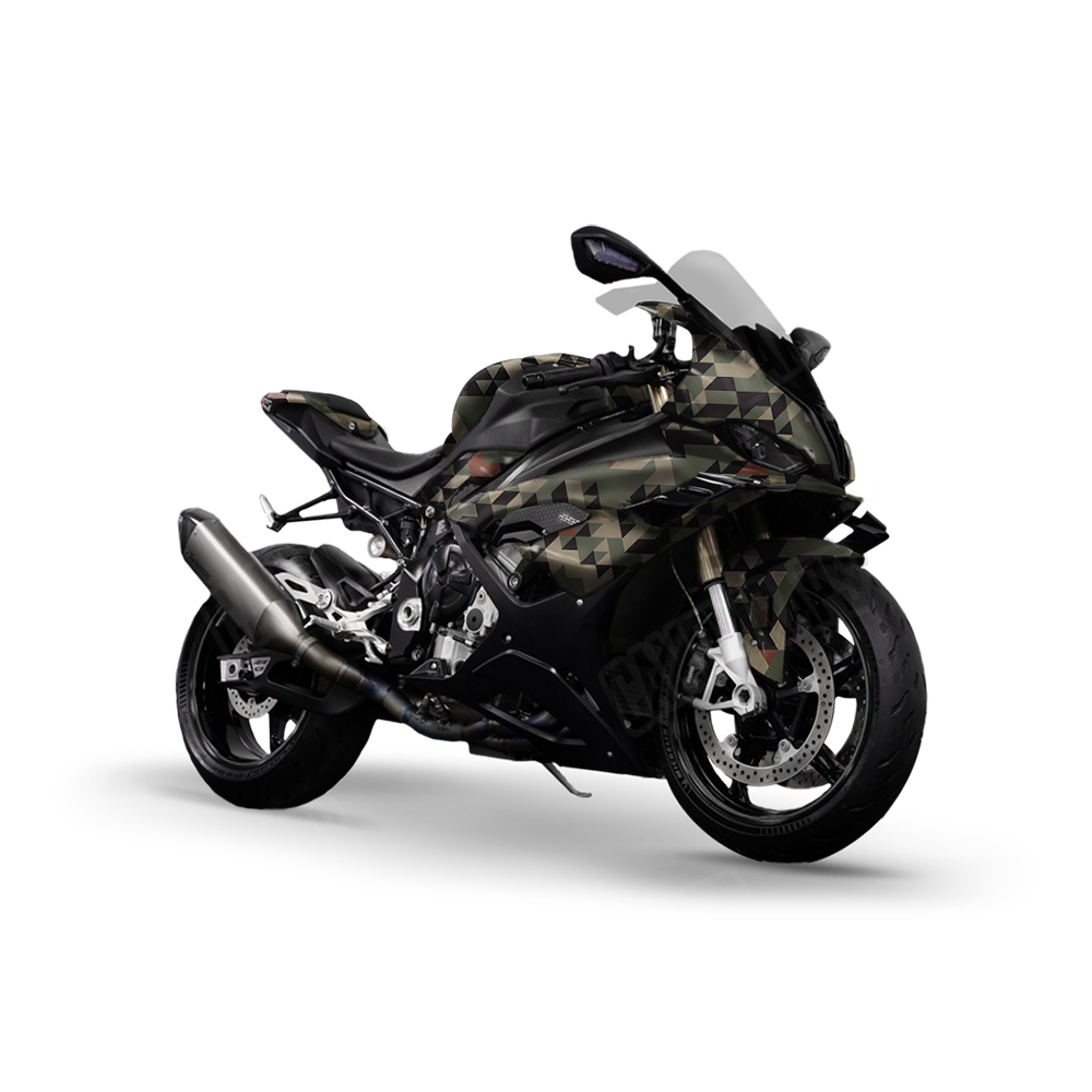Triangle Militant Copper Sports Bike Wraps