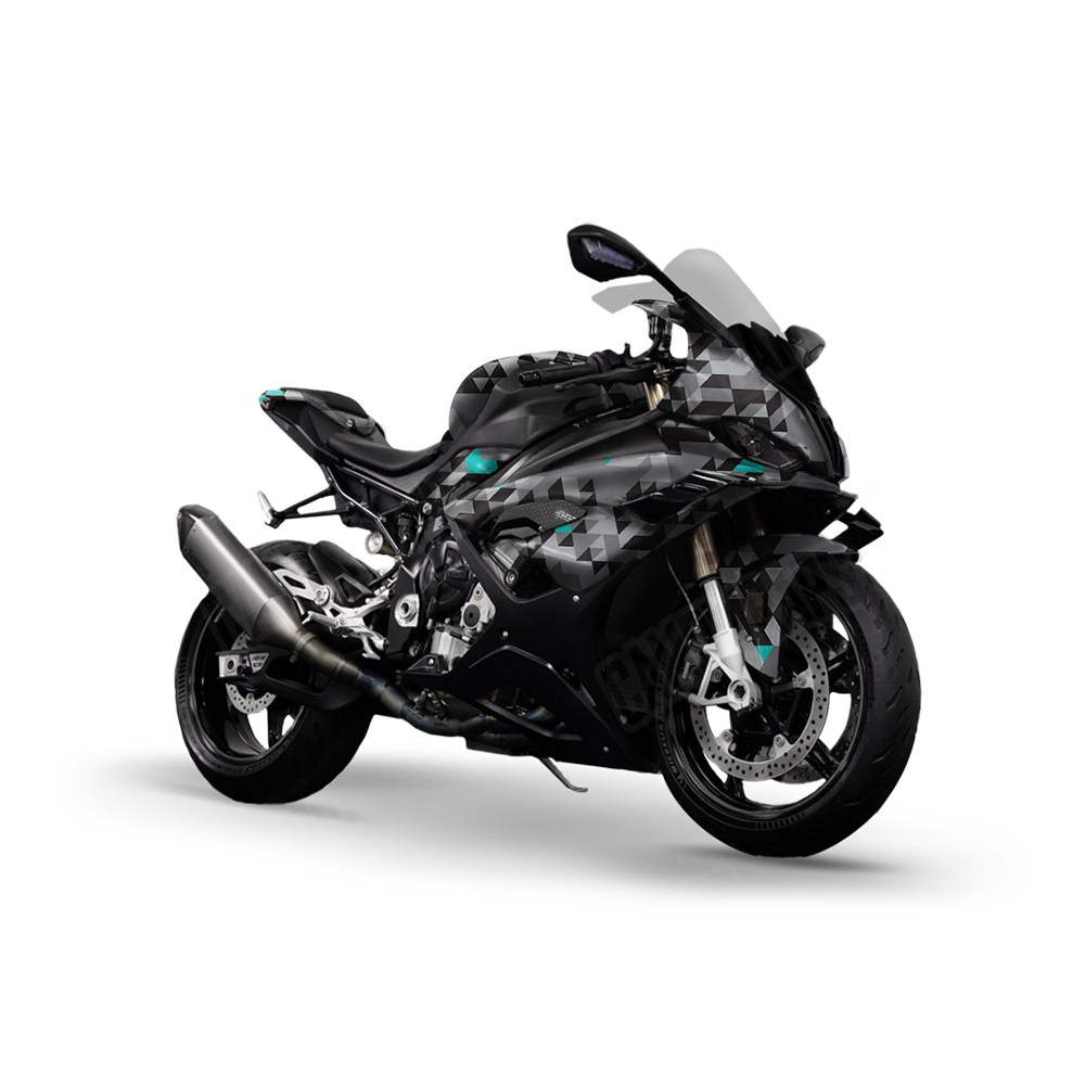 Triangle Urban Tiffany Blue Sports Bike Wraps