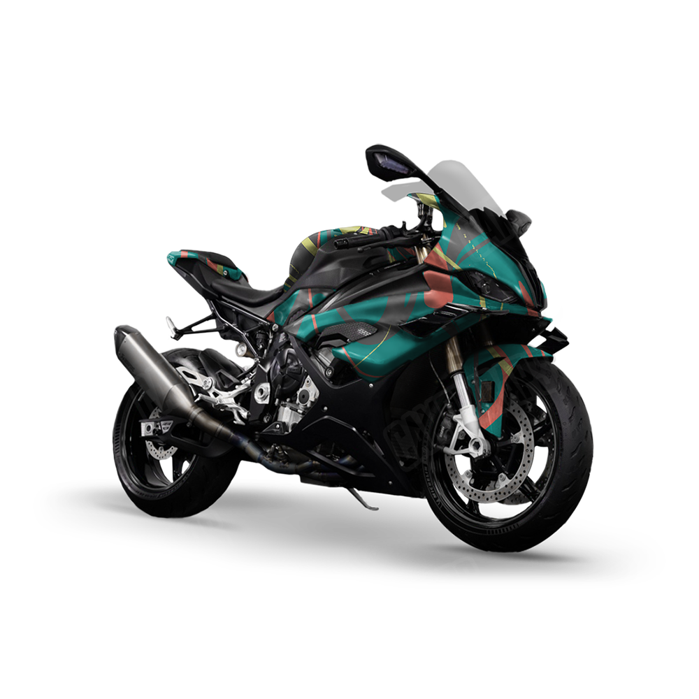 Liquid Smoke Fiesta Sports Bike Wraps