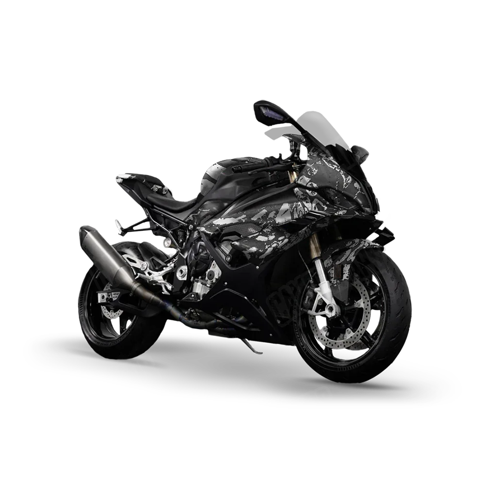 Prym1 Camo Black Ice Sports Bike Wraps