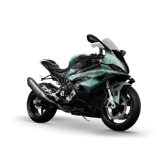 Realtree Aspect Teal Waters Sports Bike Wraps