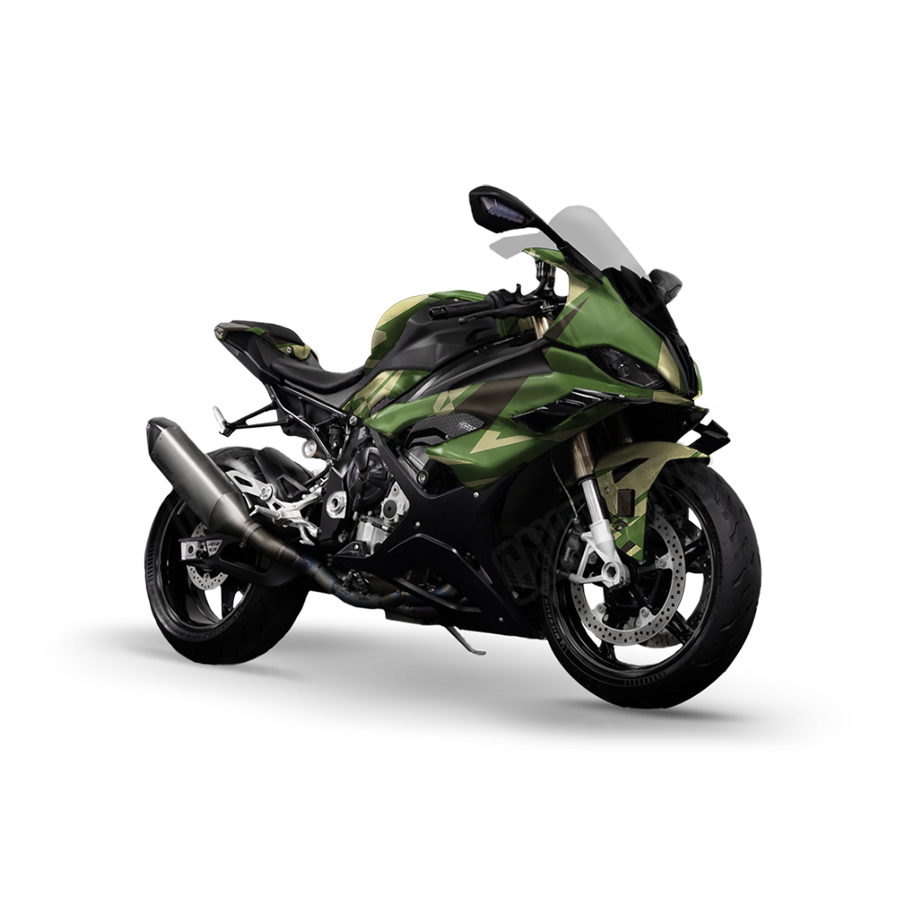 Sharp Jungle Sports Bike Wraps