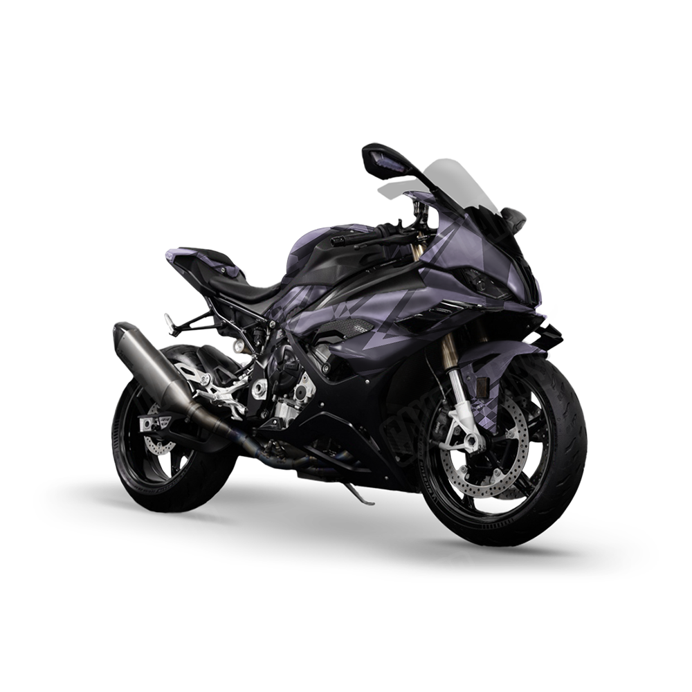 Sharp Lilac Sports Bike Wraps