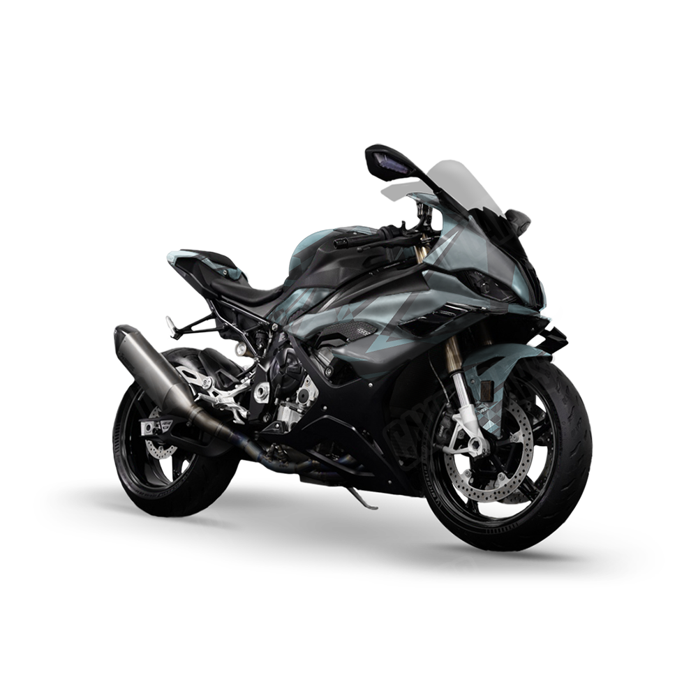 Sharp Overcast Sports Bike Wraps