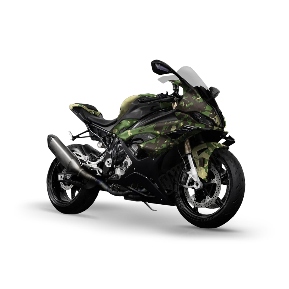 Tire Splatter Jungle Sports Bike Wraps