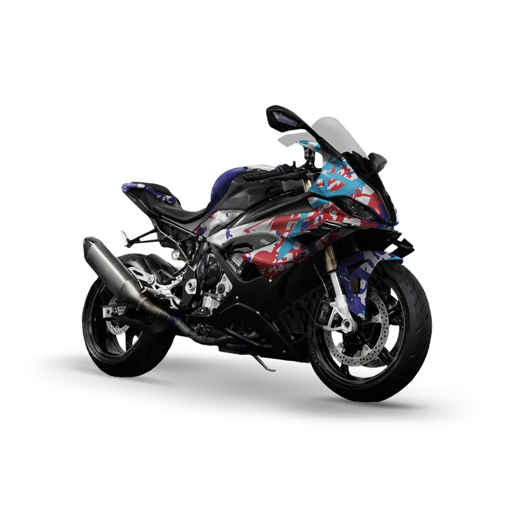 Tire Splatter M Series Sports Bike Wraps
