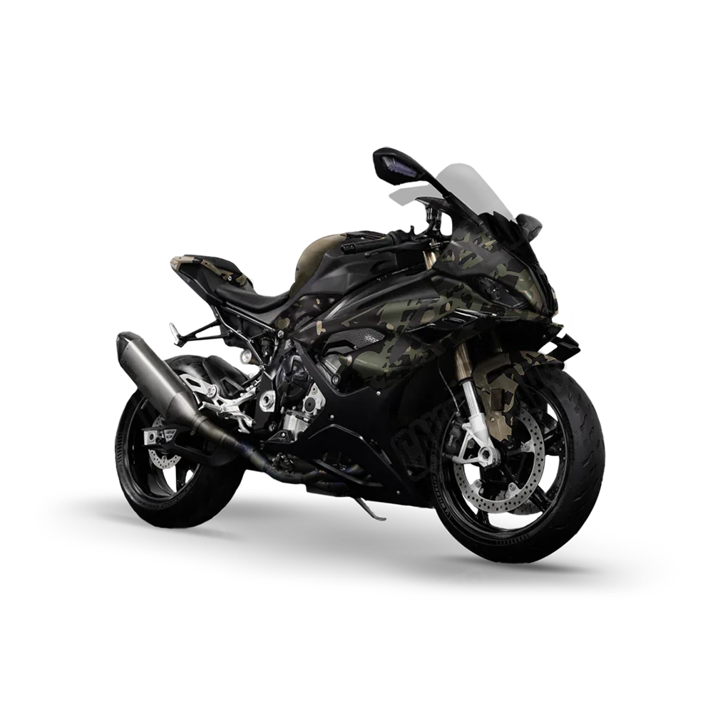 Tire Splatter Militant Charcoal Sports Bike Wraps