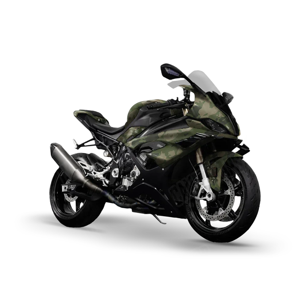 Treetop Army Green Sports Bike Wraps
