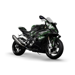 Treetop Green Tiger Sports Bike Wraps