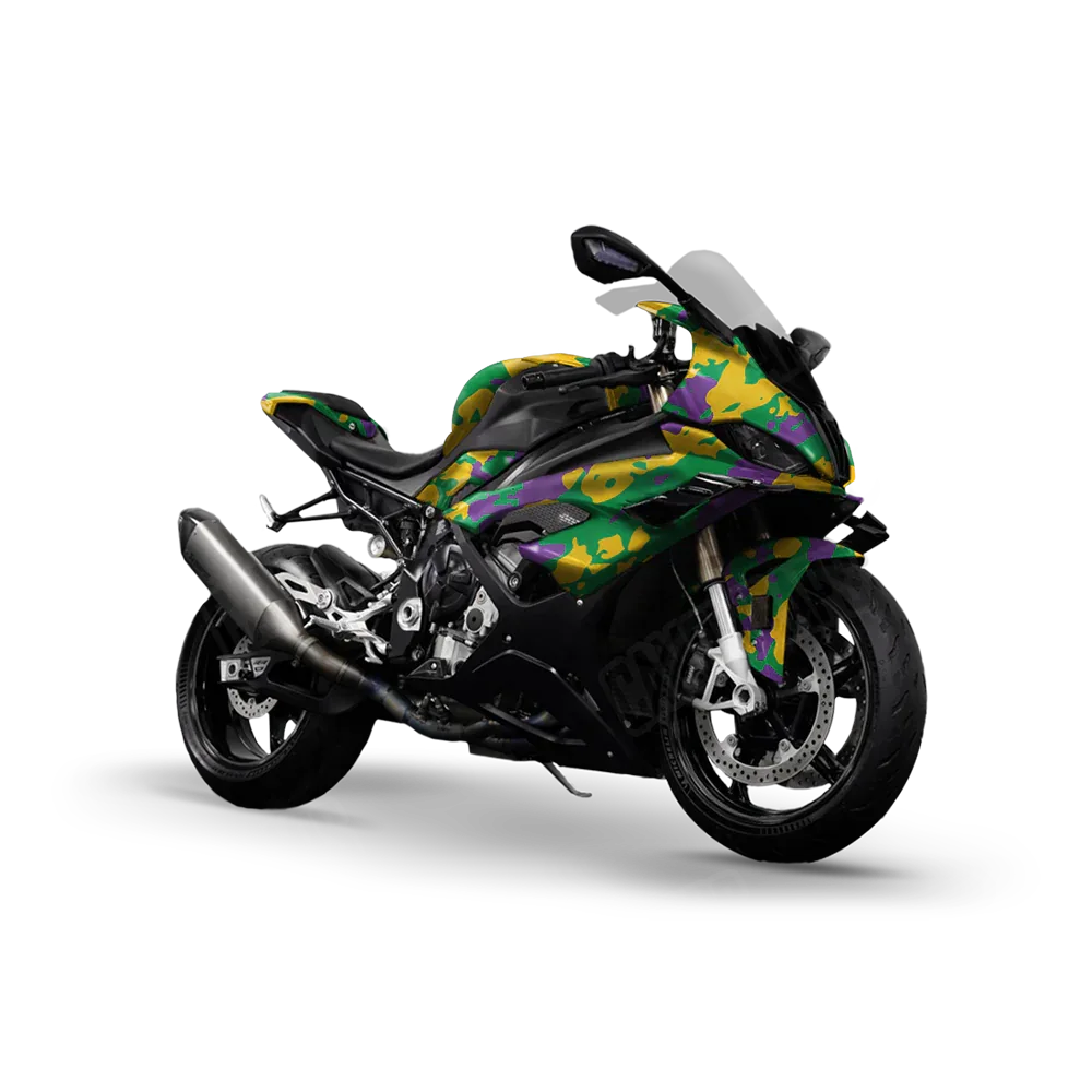 Treetop Mardi Gras Sports Bike Wraps