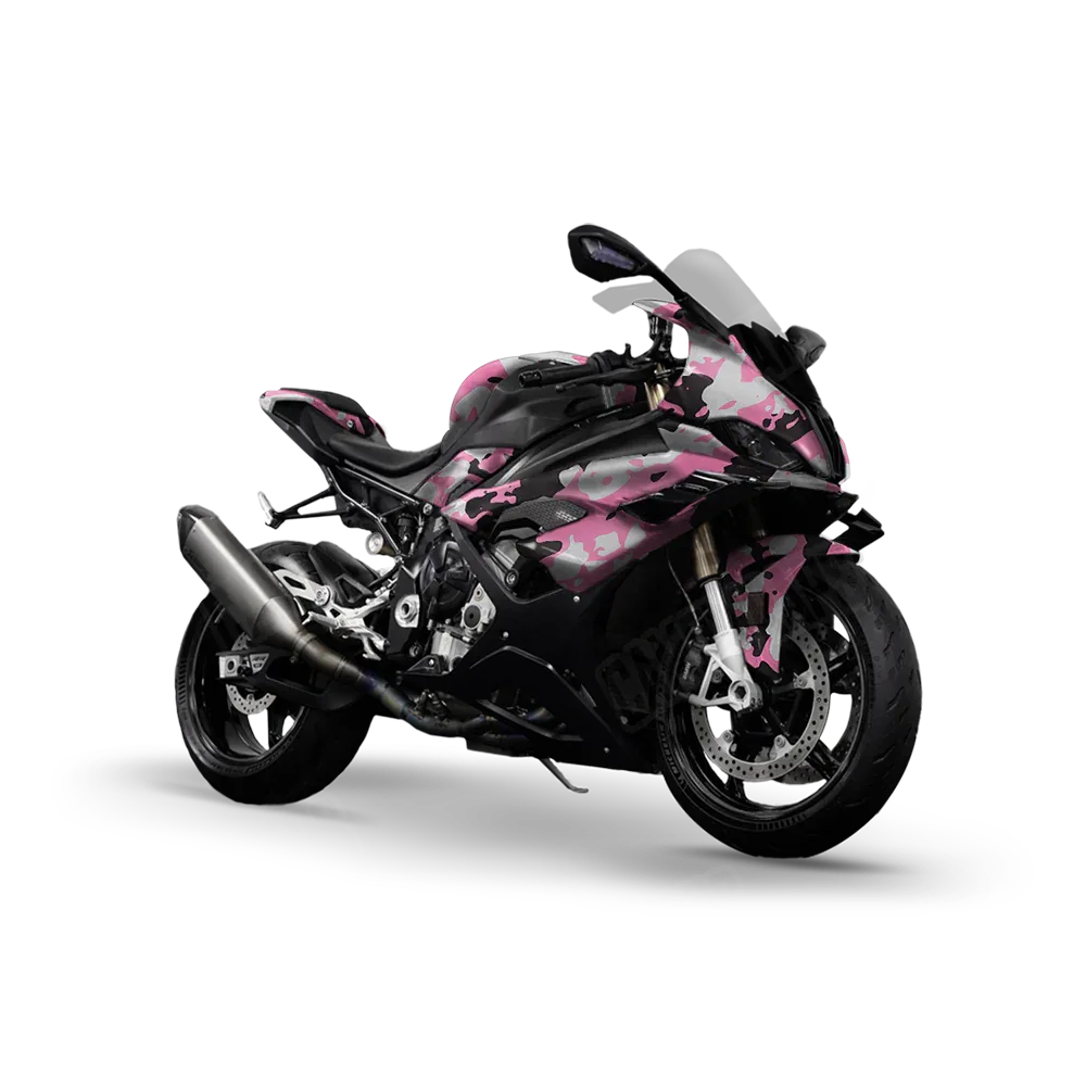 Treetop Pink Tiger Sports Bike Wraps
