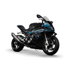 Vietnam Tiger Stripe Blue Tiger Sports Bike Wraps