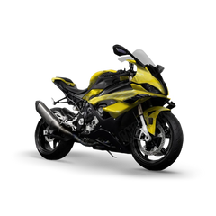 Vietnam Tiger Stripe Elite Yellow Sports Bike Wraps