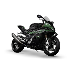 Vietnam Tiger Stripe Green Tiger Sports Bike Wraps