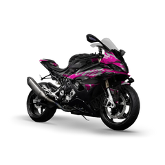 Vietnam Tiger Stripe Magenta Tiger Sports Bike Wraps