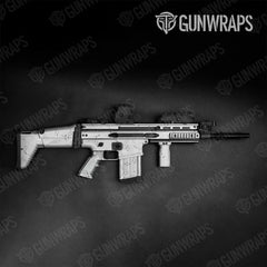 Battle Storm Elite White Tactical Gun Skin Vinyl Wraps