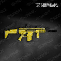 Classic Elite Yellow Tactical Gun Skin Vinyl Wraps