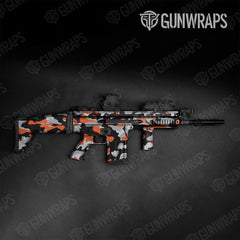 Classic Orange Tiger Tactical Gun Skin Vinyl Wraps