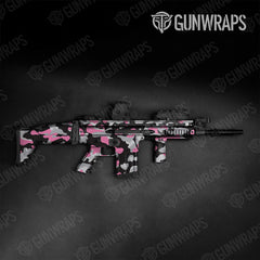 Classic Pink Tiger Tactical Gun Skin Vinyl Wraps