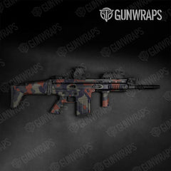Cumulus Blue Copper Tactical Gun Skin Vinyl Wraps