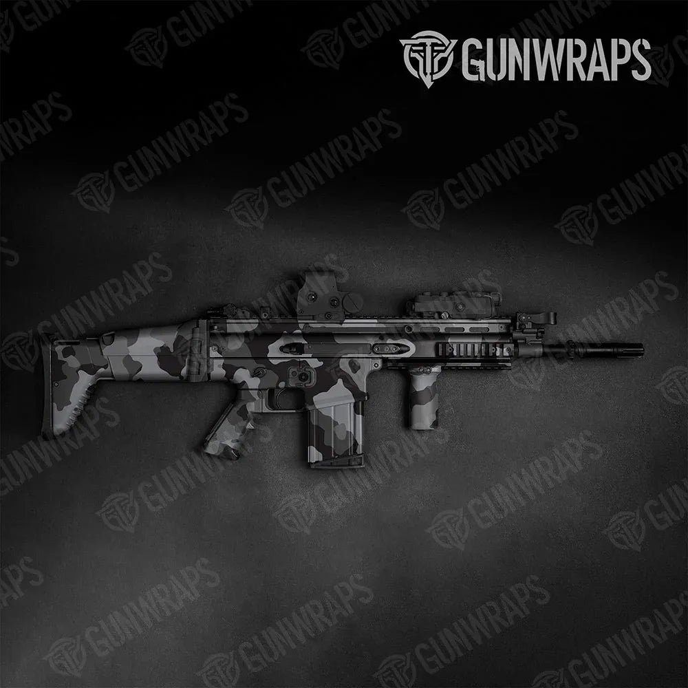 Cumulus Midnight Tactical Gun Skin Vinyl Wraps