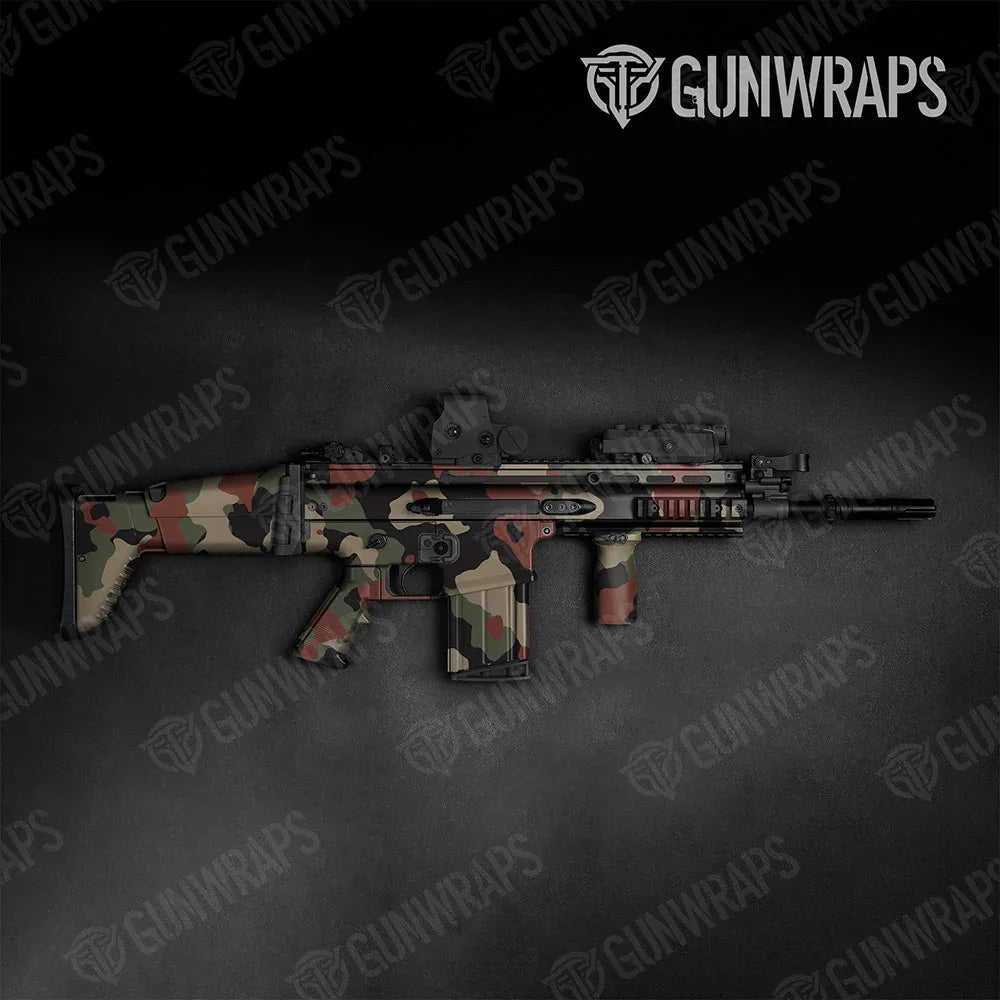 Cumulus Militant Copper Tactical Gun Skin Vinyl Wraps