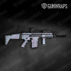 Digital Cotton Candy Tactical Gun Skin Vinyl Wraps