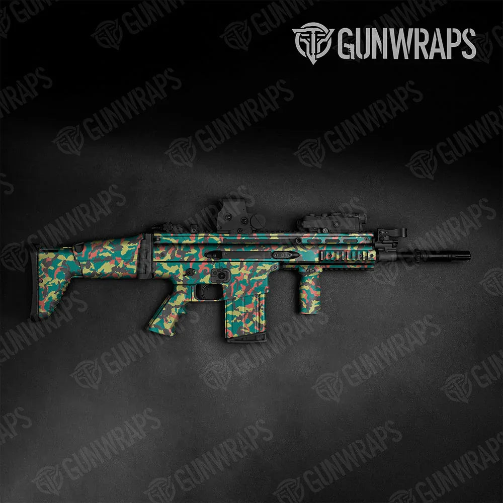 Erratic Fiesta Tactical Gun Skin Vinyl Wraps