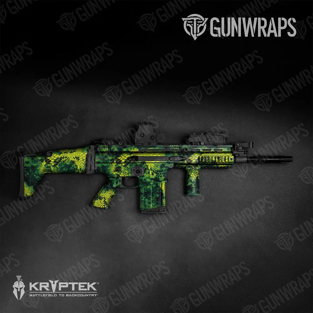 Kryptek Toxic Waste Tactical Gun Skin Vinyl Wraps