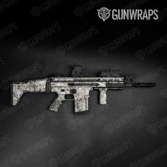 Nature Lifeless Snow Woods Buck Skull Tactical Gun Skin Vinyl Wraps