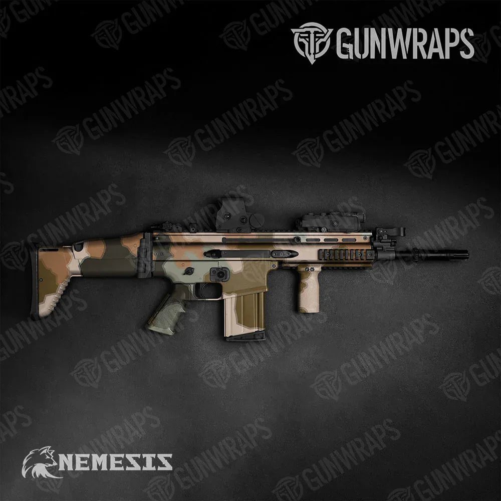 Nemesis Desert Scorpion Tactical Gun Skin Vinyl Wraps