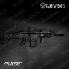 Pulse Midnight Tactical Gun Skin Vinyl Wraps