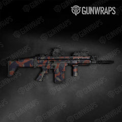 Ragged Blue Copper Tactical Gun Skin Vinyl Wraps