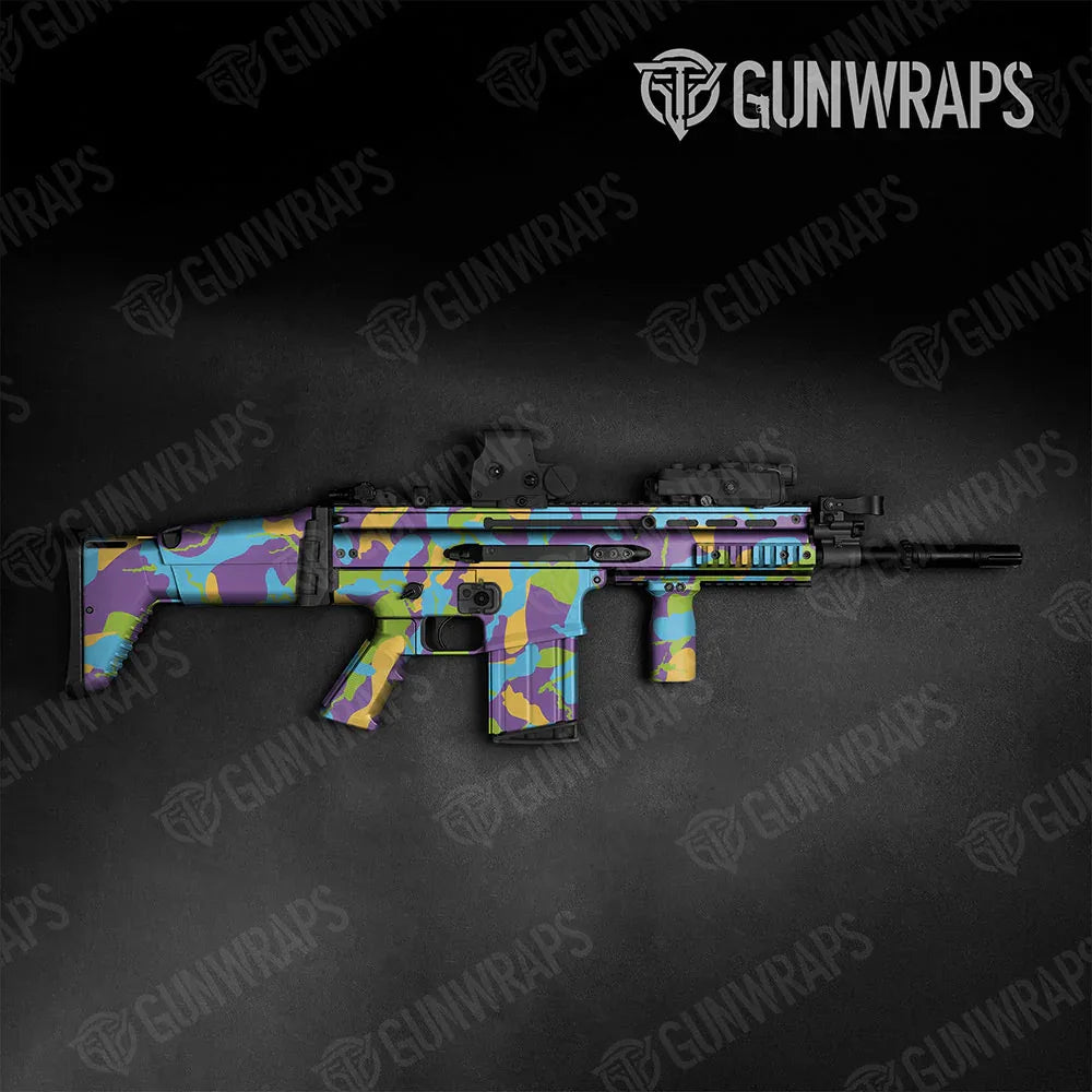 Ragged Carnival Tactical Gun Skin Vinyl Wraps