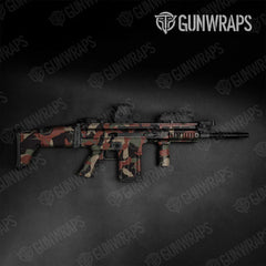 Ragged Militant Copper Tactical Gun Skin Vinyl Wraps