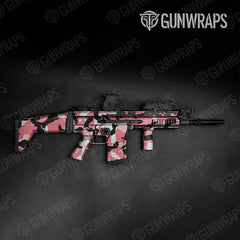 Ragged Pink Tactical Gun Skin Vinyl Wraps