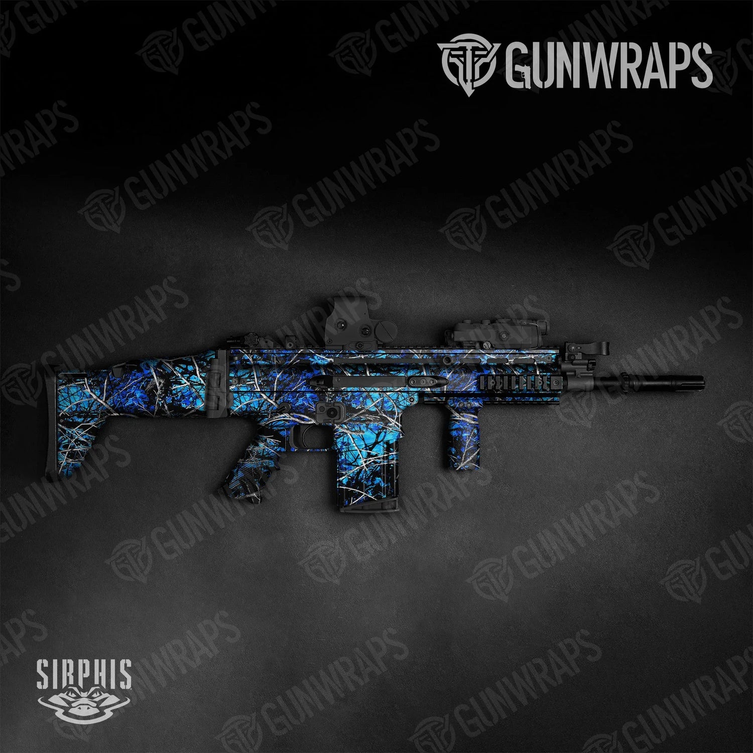 Sirphis Undertow Tactical Gun Skin Vinyl Wraps